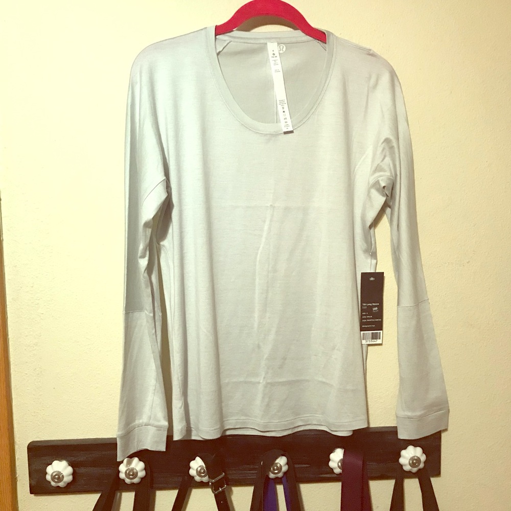 Lululemon Lab tilt long sleeve sz 4